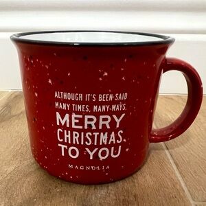 Magnolia Festive Red Mug